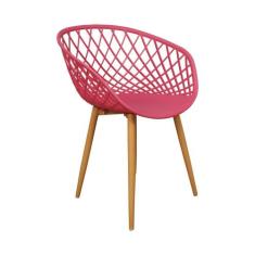 Cadeira com Braços Polipropileno Clarice - Rivatti