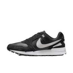 Nike Tênis de golfe masculino Air Pegasus '89 G com cadarço, Preto/Preto/Branco, 39