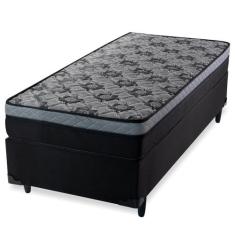 Cama Box Solteiro com Colchão Mola Safira Spec - Hellen Colchões