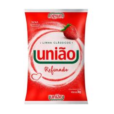 Açúcar Refinado União 1kg, Açúcar Refinado União  1 kg Adoçante Finn S