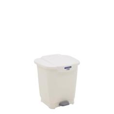 Lixeira Tramontina T-Force em Polipropileno Branco 25 L