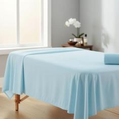 Lençol Para Maca Superior Sem Elástico Micropercal 400 Fios Clinica Es