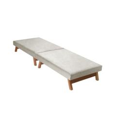 Cama Compacta Dobrável Portátil Solteiro Colchão Completa - METALESTE,