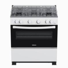 Fogao 5 Bocas Venax Picasso GIIi Branco Gas Glp, Bivolt