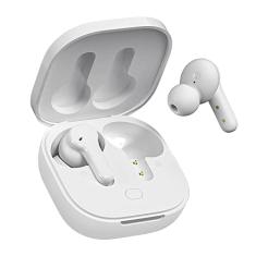 Fones de ouvido QCY T13 TWS Bluetooth sem fio, com microfone, à prova d'água, cancelamento de ruído ENC, graves profundos, controle de toque, estéreo de alta fidelidade 40H, iPhone e Android, branco