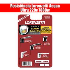 Resistência Lorenzetti Acqua Ultra 220V 7800W 3065 B