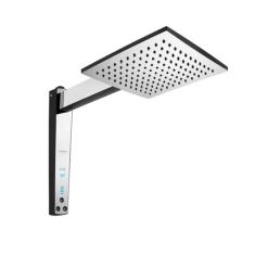 Chuveiro Acqua Century Digital Preto Cromado Lorenzetti