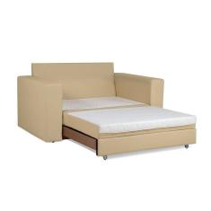 Sofá Cama Castor Casal Salerno Corano Bege