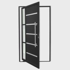 Porta Pivotante Lambril Miraggio com Puxador Super 210cm x 100cm Brimak