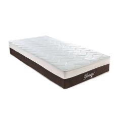 Colchão Solteiro Gemini Molas Ensacadas (26x88x188) Grafite e Branco