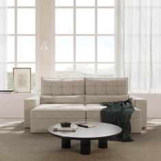 Sofá Retrátil e Reclinável 4 Lugares 250cm Embaúba Extra CabeCasa Made