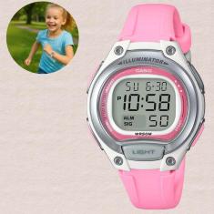 Relógio Casio Infantil Digital Rosa LW-203-4AVDF