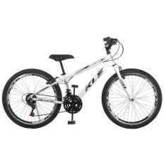 Bicicleta Aro 24 Alum Kls Sport Gold Freio V-Brake Mtb 21V-Masculino