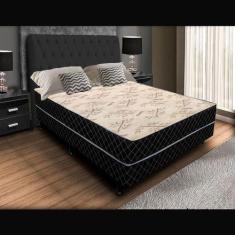 Cama Box Casal Conjugada Ortopédico (5cm) Colchão dos Sonhos