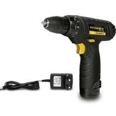 Furadeira E Parafusadeira Hammer 12V Lítio Pli10 Bivolt