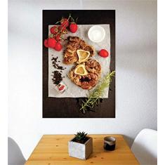 Adesivo Parede Decorativo Restaurante tam 50cm x 100cm