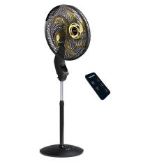 Ventilador De Coluna Mallory Chronos 40cm Preto e Dourado - 127V