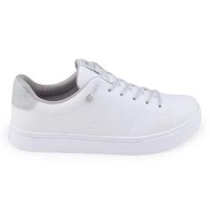 Tênis Feminino Via Marte Casual 016-002 napa glitter cadarço