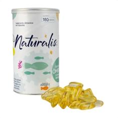 Óleo de Peixe Omega-3 Tradicional Naturalis 180 Cápsulas