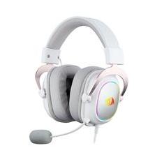 Headset Gamer Redragon Zeus X RGB, Surround 7.1, Driver de 53mm, USB, Microfone com Redução de Ruído, Branco com Rosê - H510WR-RGB