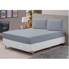 Jogo De Lençol Cama Casal 3 Peças Cama Box Charmoso Todas As Cores - G