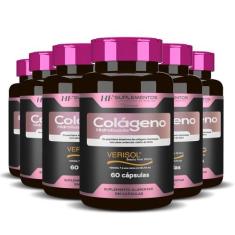 6X Colageno Verisol + Calcio Hf Suplementos 60Caps