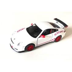 Miniatura Porsche 911 Gt3 Rs 2010 Kinsmart 1:36 Branco