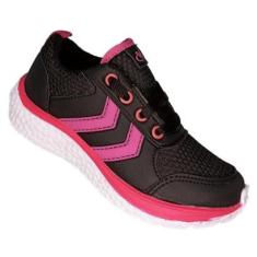 Tênis Infantil Napa Menina Via Vip Juvenil Cadarços VV9506-Feminino