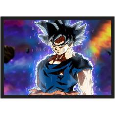 Quadro Decorativo Dragon Ball Goku Anime Desenho Com Moldura - Vital Q com  o Melhor Preço é no Zoom