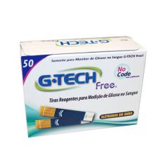 Tiras Reagentes para Medição de Glicose G-Tech Free 1 com 50 unidades 50 unidades