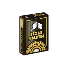 Baralho De Poker Texas Hold’Em Dourado Cartas Copag Jogo Poker