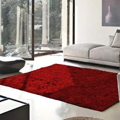 Tapete Casa Dona Vermelho 150x200