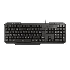 Teclado Slim com Fio TM100 Teclas Silenciosas Multimídia Integradas USB Multi TC206 