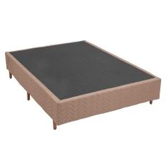 Cama Box Base Casal Universal Bordado Clean (138x188x25) - Polar