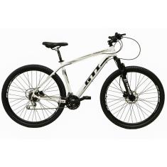 Bicicleta Aro 29 Gti Roma 21v Alumínio Freios a Disco Hidráulicos Suspensão Dianteira Mtb-Unissex