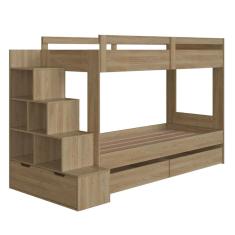 Beliche Infantil com Escada, Nicho e Gavetas Aveiro