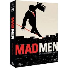 Box Dvd Mad Men 2ª Temporada  4 Dvds 