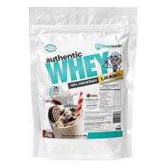 Whey Protein Concentrado (WPC) - WiseHealth, 900g, Cookies and Cream