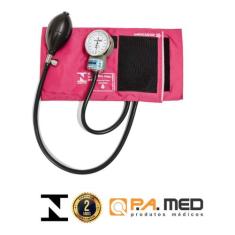Medidor De Pressão Esfigmomanômetro Com Estojo Pamed - PA Med,  Rosa