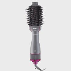 Escova Secadora Philco Soft Advance Cinza e Rosa PES14 – Bivolt