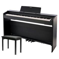 Conheça o piano digital Casio PX-870 Privia Preto | Teclacenter (Casio PX870 Completo   Banqueta Saty)