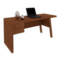 Mesa Escrivaninha 163cm com 2 Gavetas ME4122 Tecnomobili - Tecnomóbili