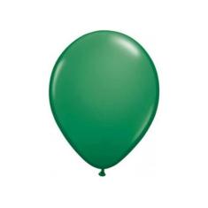 Balão de Látex Verde Escuro 7" 18cm 50un Festball