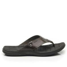 Chinelo Pegada 131281 Couro Cravo