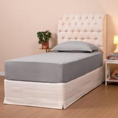 Jogo De Cama Slim Solteiro  02 Peças Micropercal 200 Fios - Casa Pauli