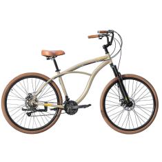 Bicicleta Aro 29 Beach Cruiser BLITZ Terral Urbana Praiana Passeio Retrô Alumínio 21v Shimano-Unissex