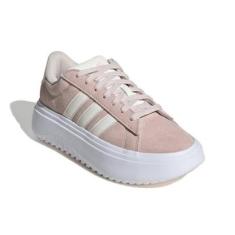 Tênis Adidas Grand Court Platform Suede Feminino-Feminino