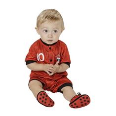 Macacão Bebê Vitória Curto - Torcida Baby