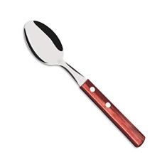 COLHER SOBREMESA INOX POLYWOOD VER