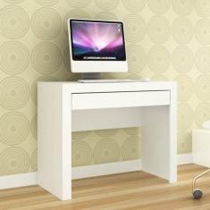 Escrivaninha 1 Gaveta MSM421 Movelbento Branco